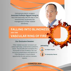 Falling into Blindness via the Vascular Ring of Fire